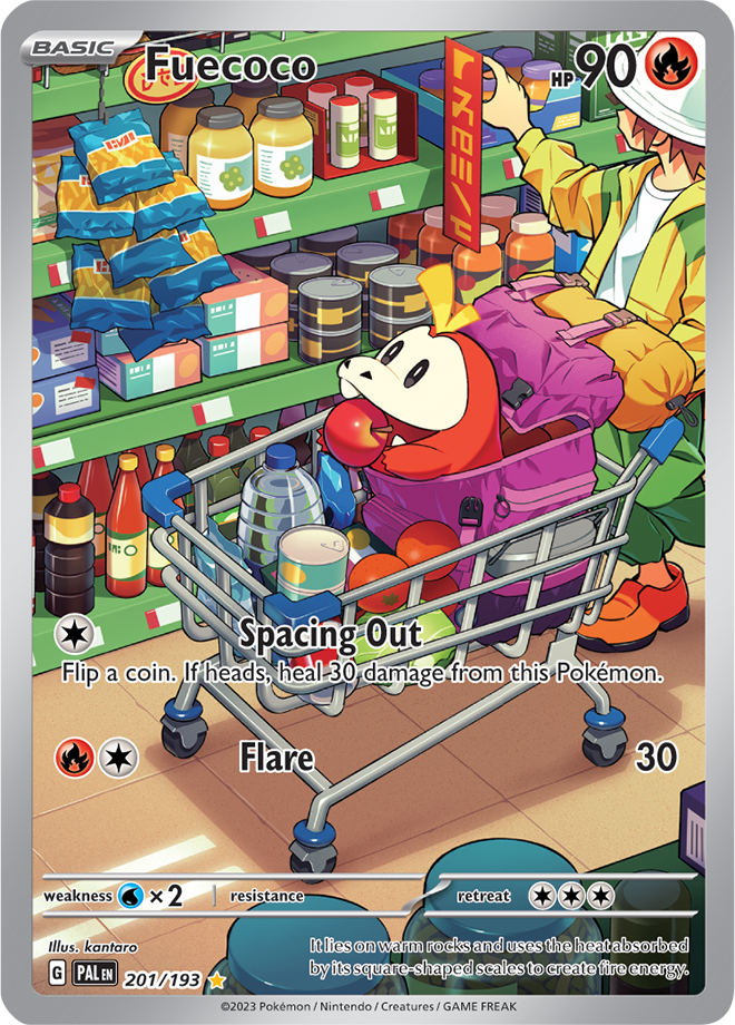 Fuecoco 201/193 (Illustration Rare)