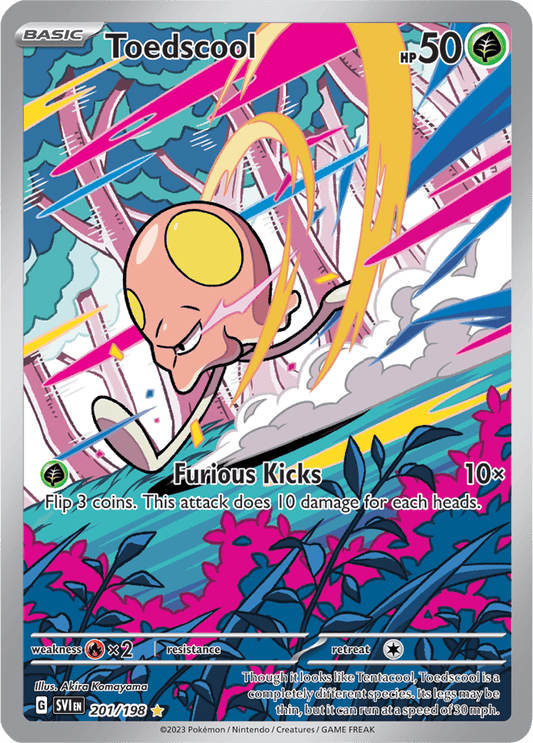 Toedscool 201/198 (Illustration Rare)