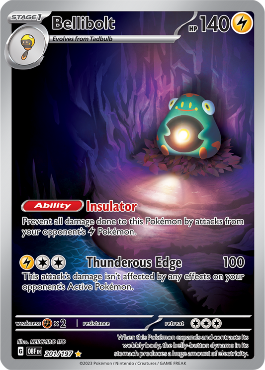 Bellibolt 201/197 (Illustration Rare)