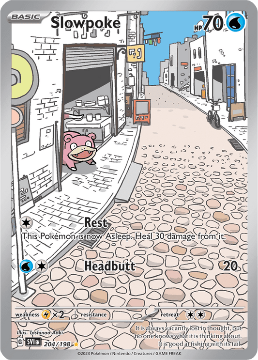 Slowpoke 204/198 (Illustration Rare)