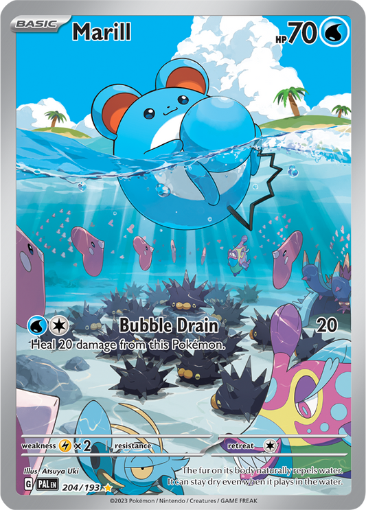 Marill 204/193 (Illustration Rare)