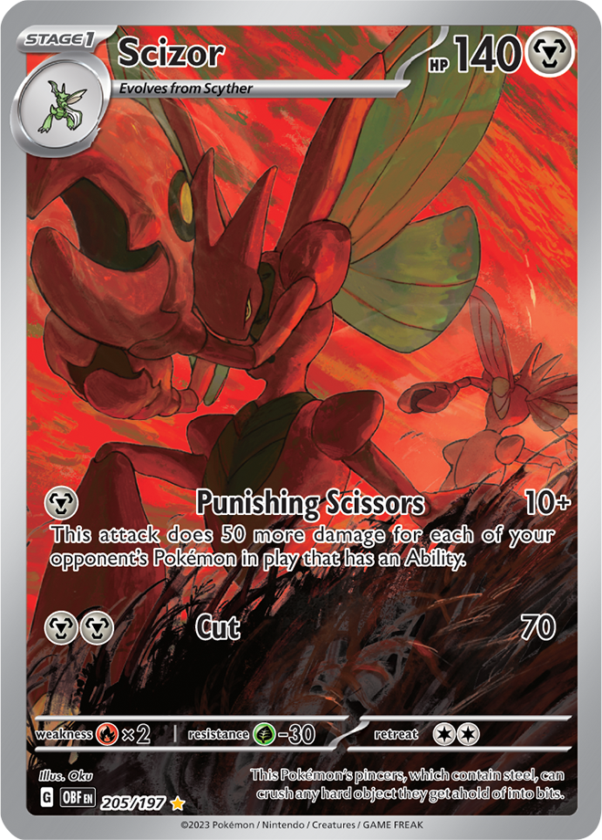 Scizor 205/197 (Illustration Rare)
