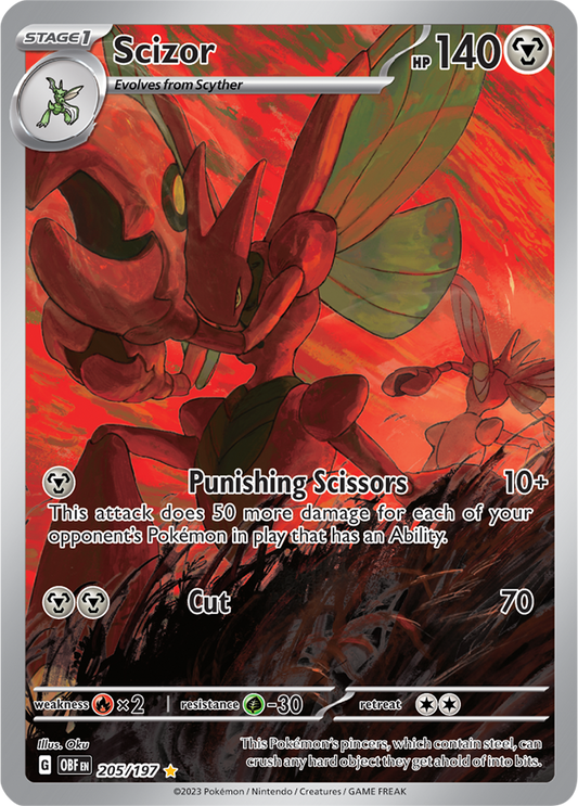 Scizor 205/197 (Illustration Rare)
