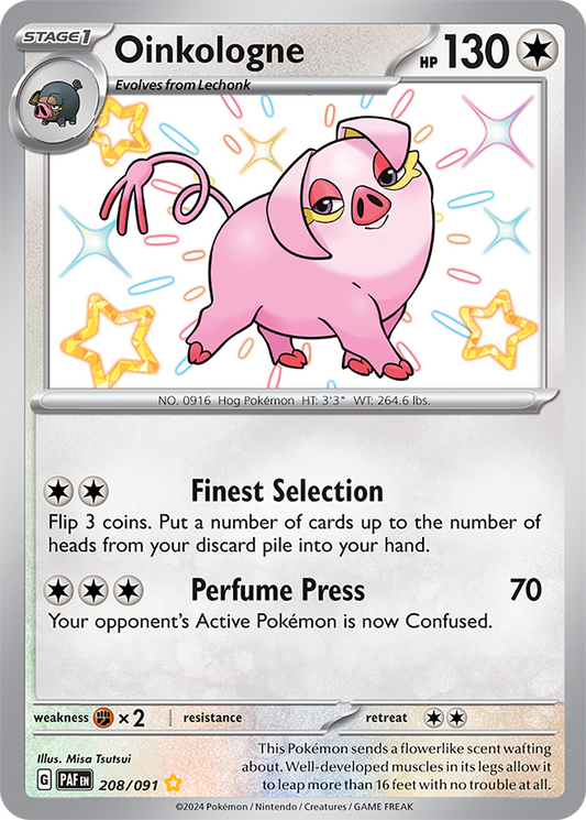 Oinkologne 208/091 (Shiny Rare)