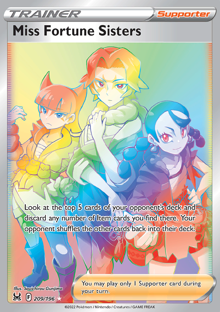 Miss Fortune Sisters 209/196
