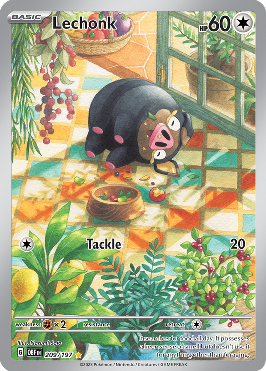 Lechonk 209/197 (Illustration Rare)
