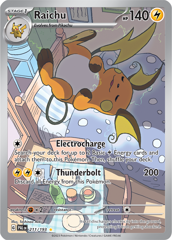 Raichu 211/193 (Illustration Rare)