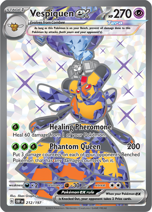 Vespiquen ex 212/197 (Ultra Rare)