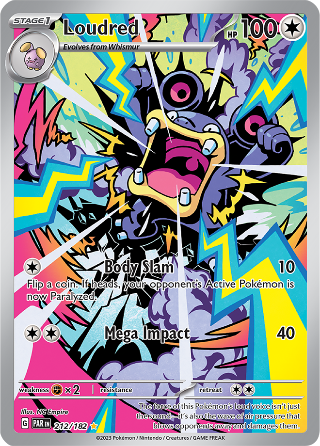 Loudred 212/182 (Illustration Rare)