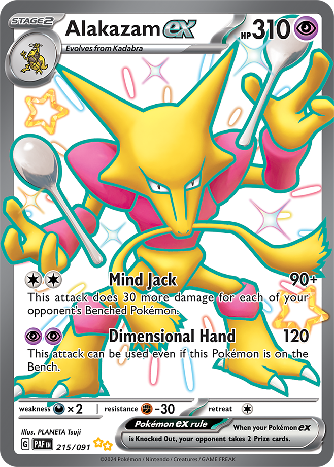 Alakazam ex 215/091 (Shiny Ultra Rare)