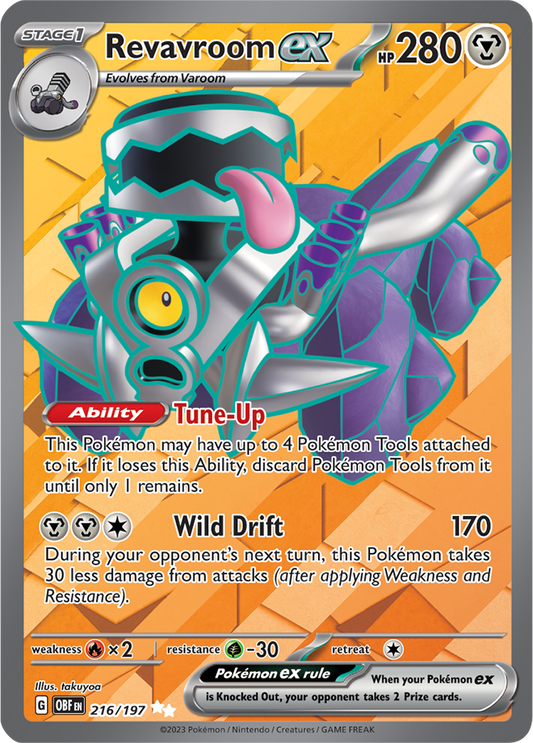 Revavroom ex 216/197 (Ultra Rare)