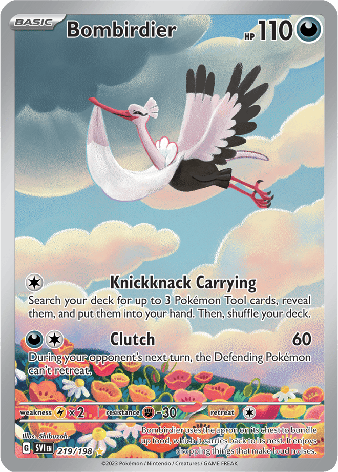 Bombirdier 219/198 (Illustration Rare)