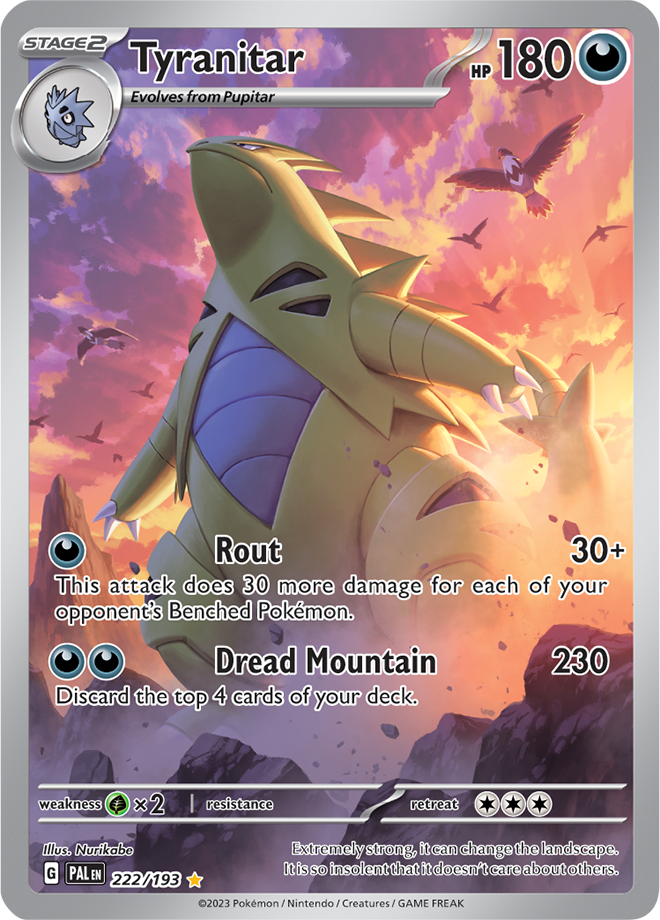 Tyranitar 222/193 (Illustration Rare)