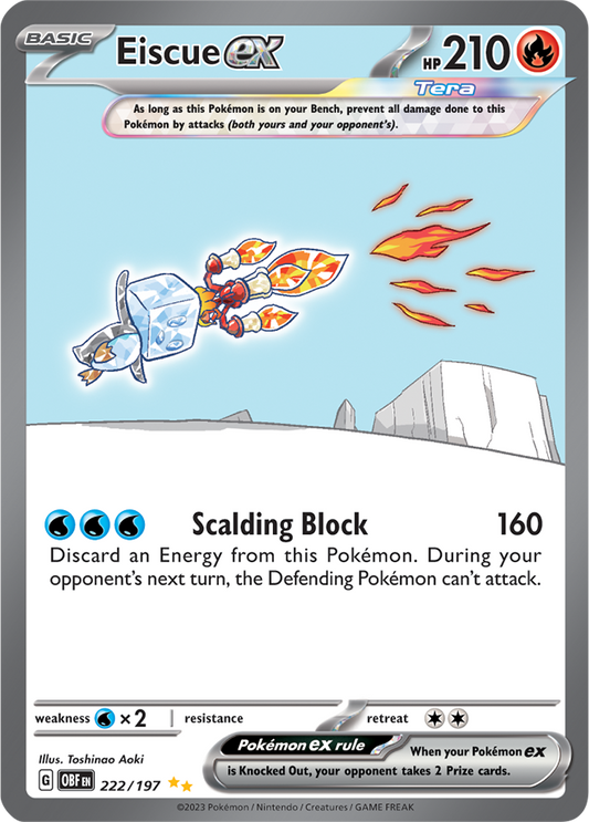 Eiscue ex 222/197 (Special Illustration Rare)