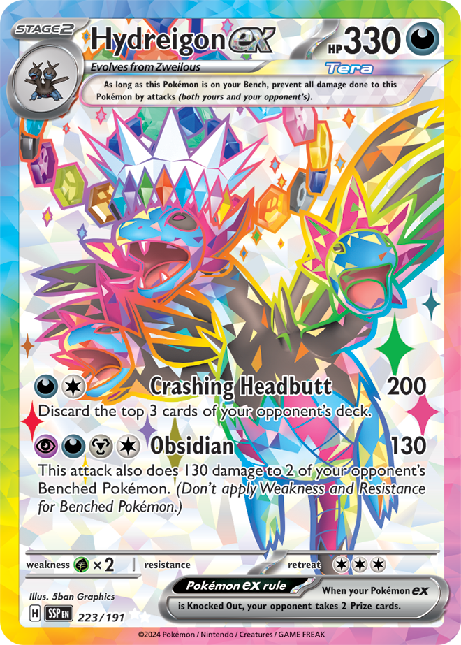 Hydreigon ex 223/191 (Ultra Rare)