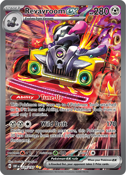 Revavroom ex 224/197 (Special Illustration Rare)
