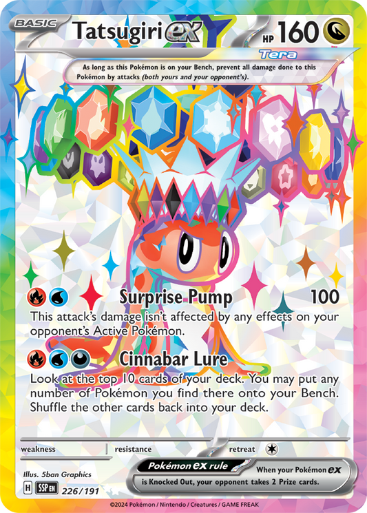 Tatsugiri ex 226/191 (Ultra Rare)