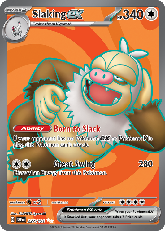 Slaking ex 227/191 (Ultra Rare)