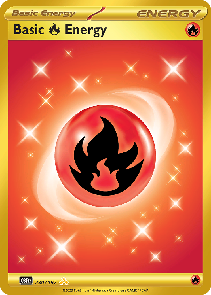 Basic Fire Energy 230/197 (Hyper Rare)