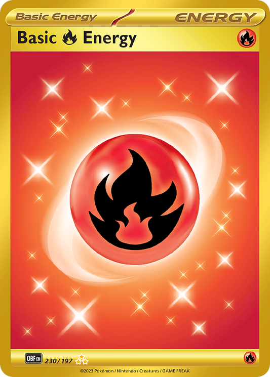 Basic Fire Energy 230/197 (Hyper Rare)