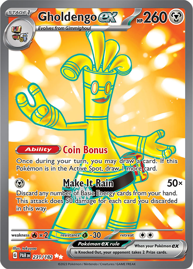 Gholdengo ex 231/182 (Ultra Rare)