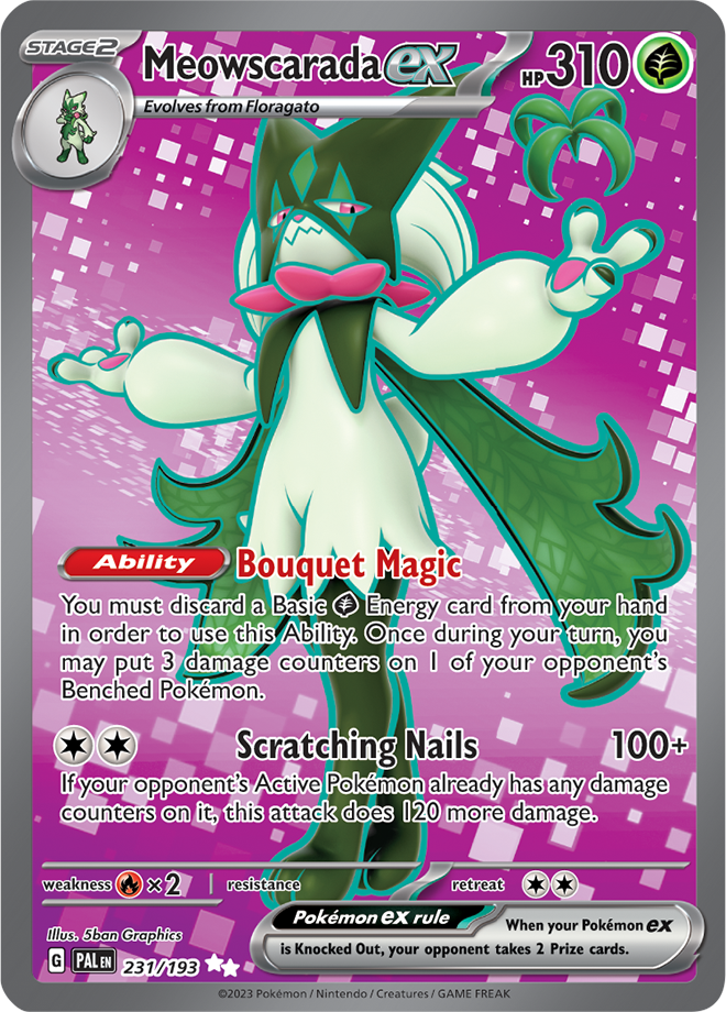 Meowscarada ex 231/193 (Ultra Rare)