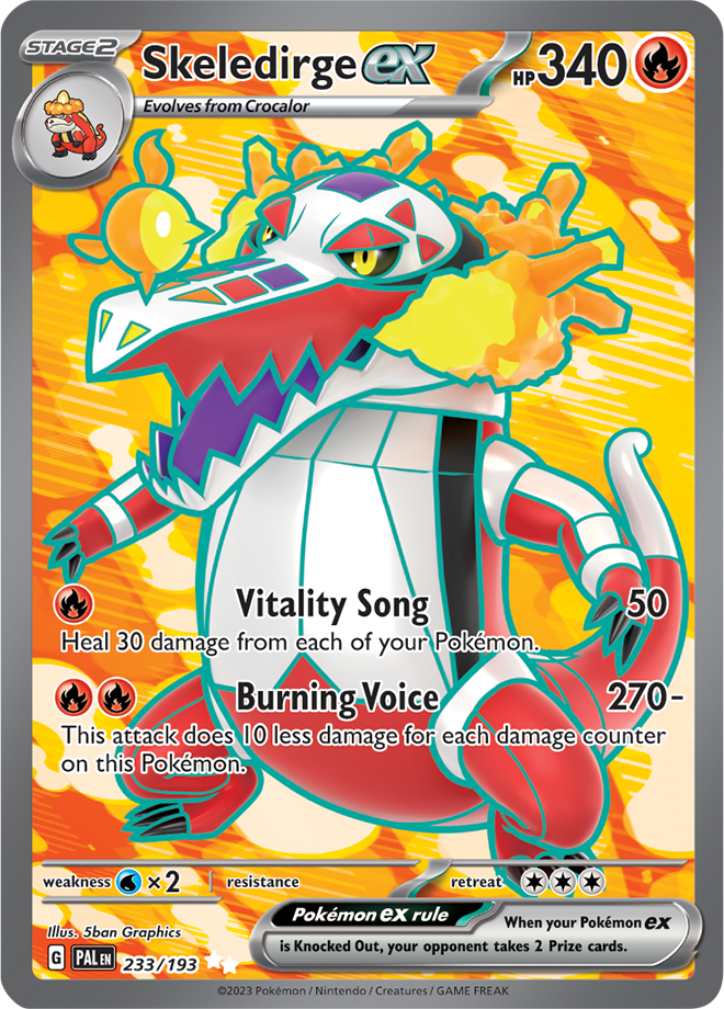 Skeledirge ex 233/193 (Ultra Rare)