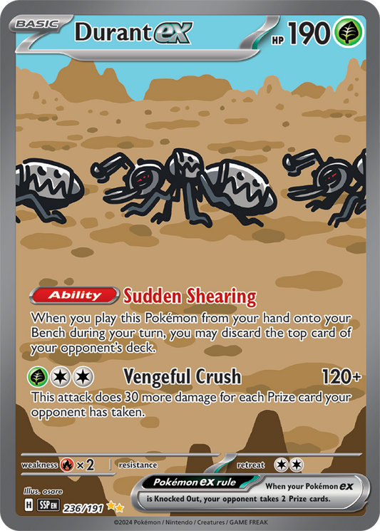 Durant ex 236/191 (Special Illustration Rare)