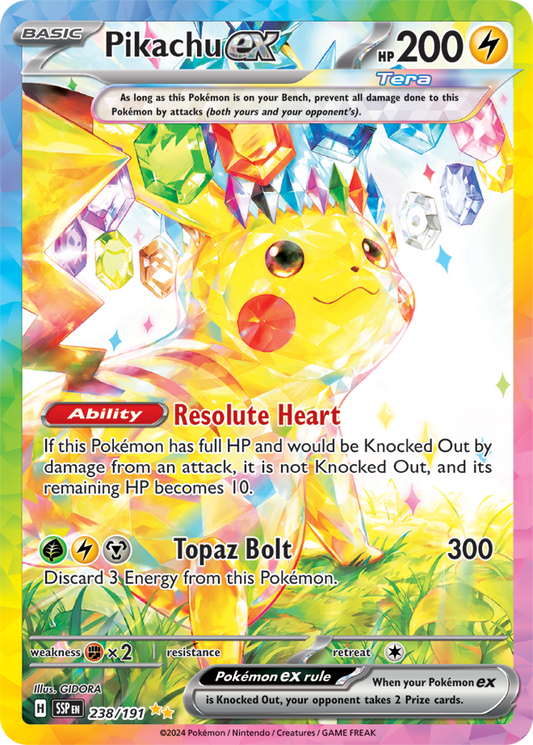 Pikachu ex 238/191 (Special Illustration Rare)