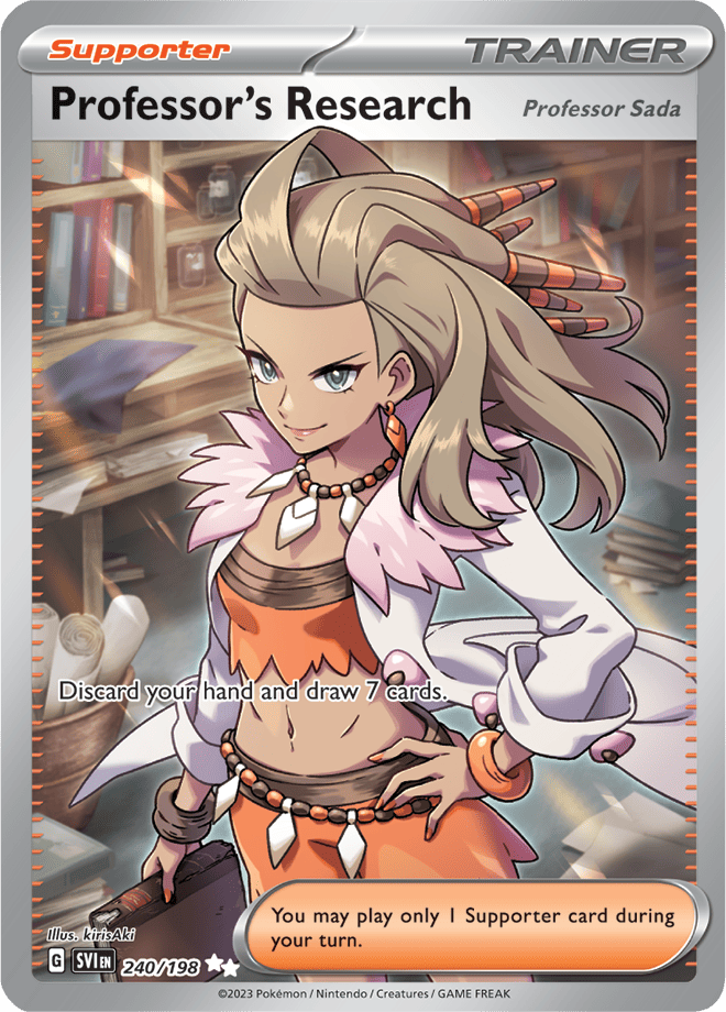 Professor's Research [Professor Sada] 240/198 (Ultra Rare)