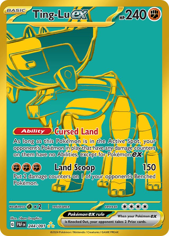 Ting-Lu ex 244/091 (Hyper Rare)