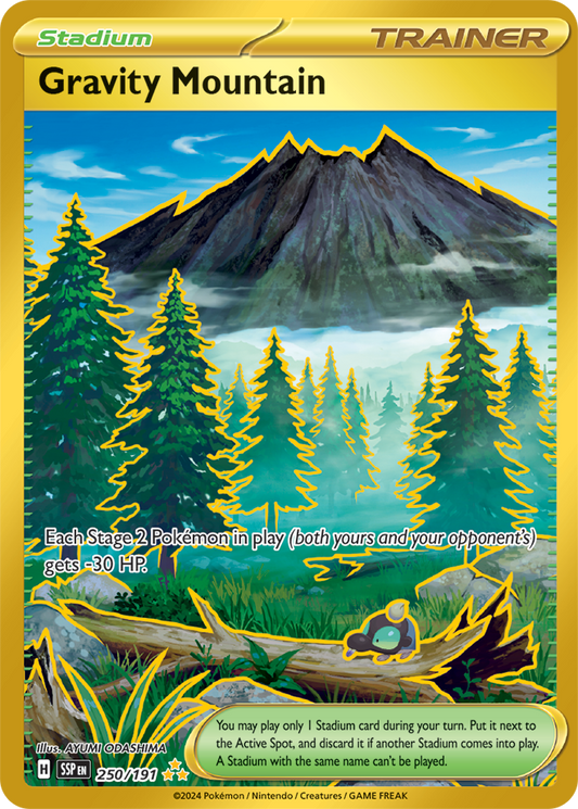 Gravity Mountain 250/191 (Hyper Rare)