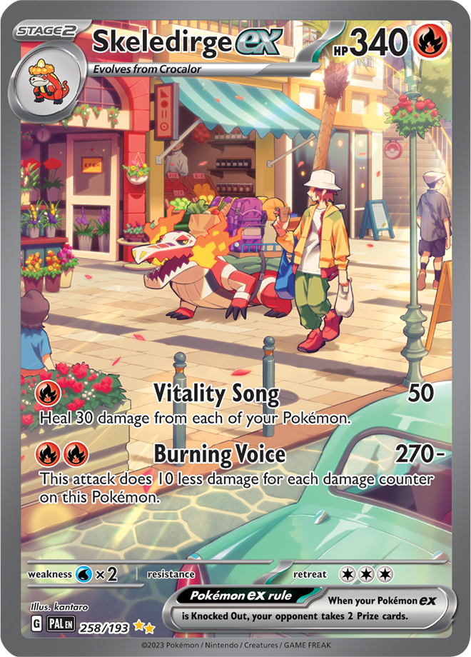 Skeledirge ex 258/193 (Special Illustration Rare)