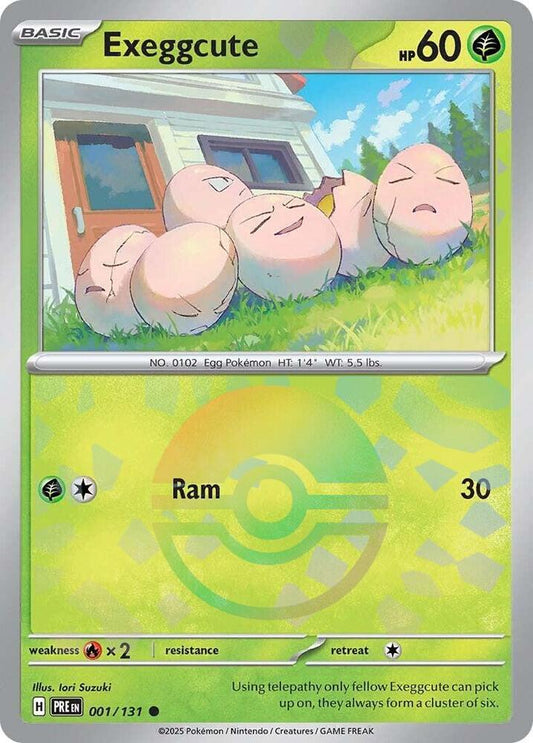 Exeggcute 001/131 (Poke Ball Pattern)