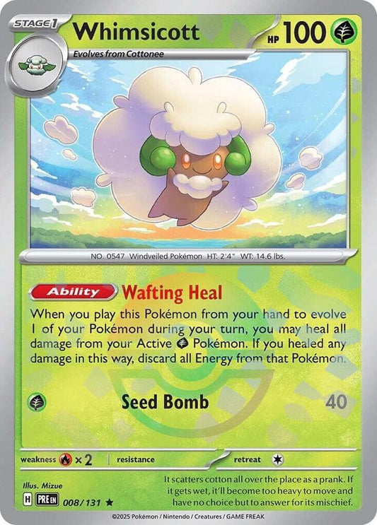 Whimsicott 008/131 (Poke Ball Pattern)
