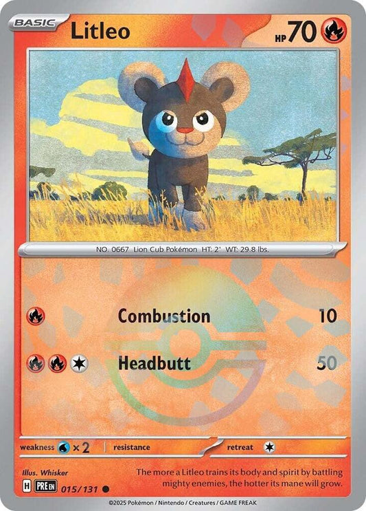 Litleo 015/131 (Poke Ball Pattern)