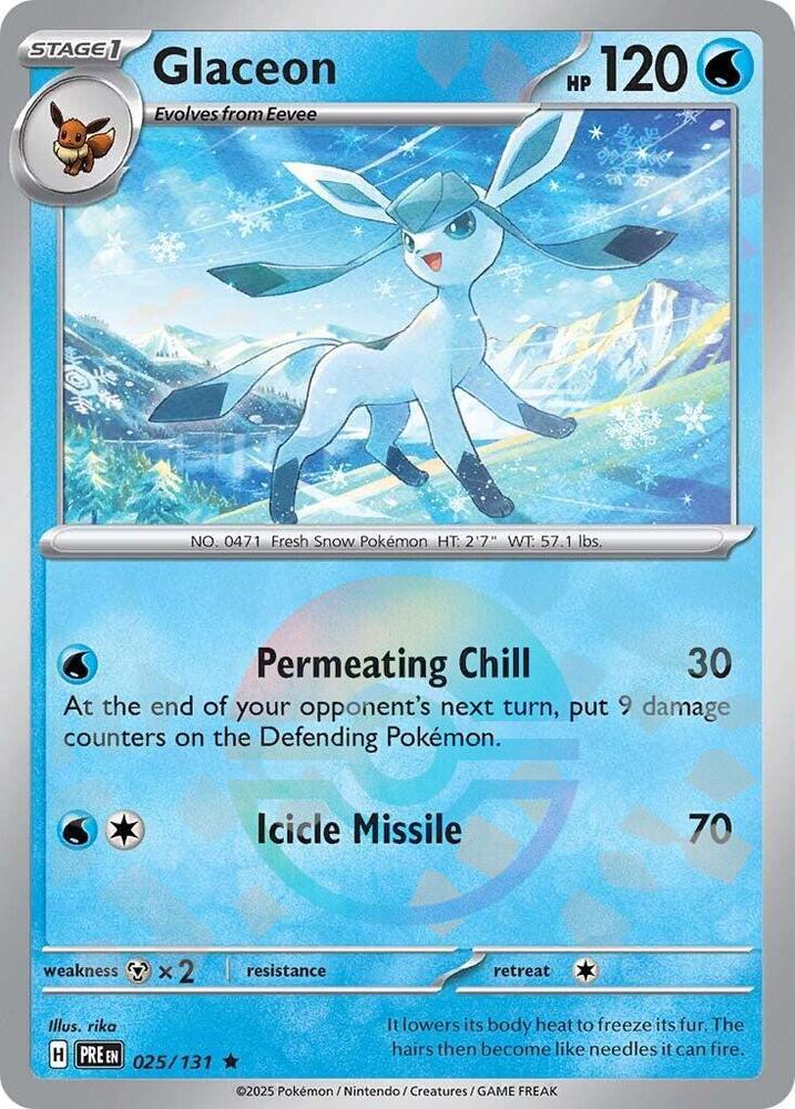 Glaceon 025/131 (Poke Ball Pattern)