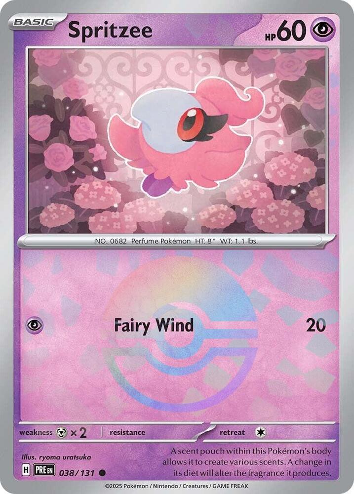 Spritzee 038/131 (Poke Ball Pattern)