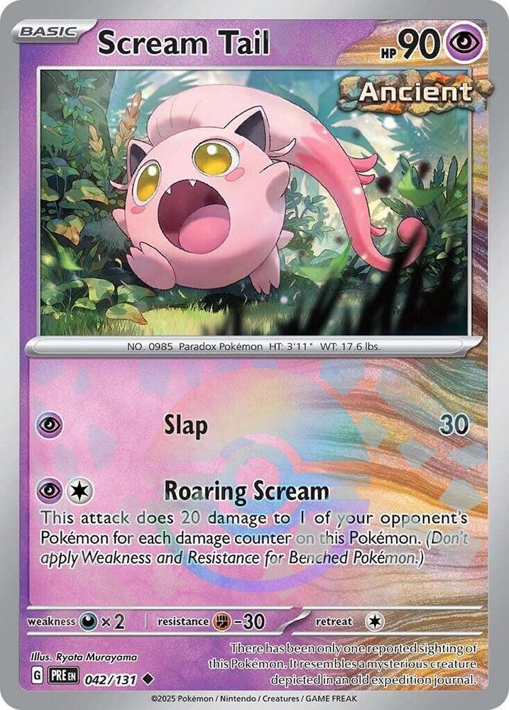 Scream Tail 042/131 (Poke Ball Pattern)