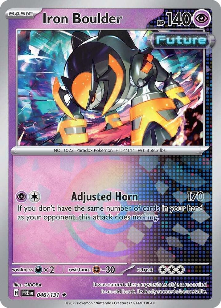 Iron Boulder 046/131 (Poke Ball Pattern)