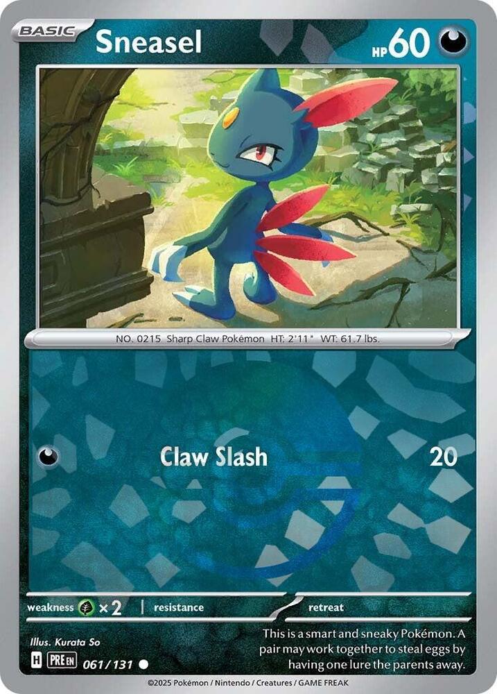 Sneasel 061/131 (Poke Ball Pattern)