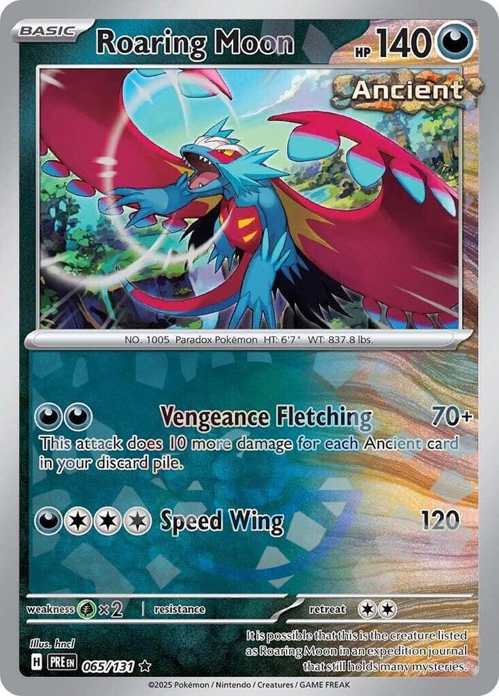 Roaring Moon 065/131 (Poke Ball Pattern)