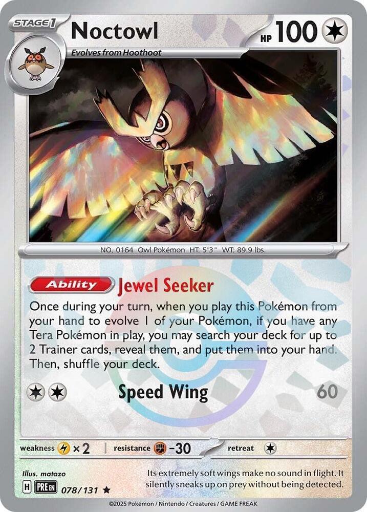 Noctowl 078/131 (Poke Ball Pattern)