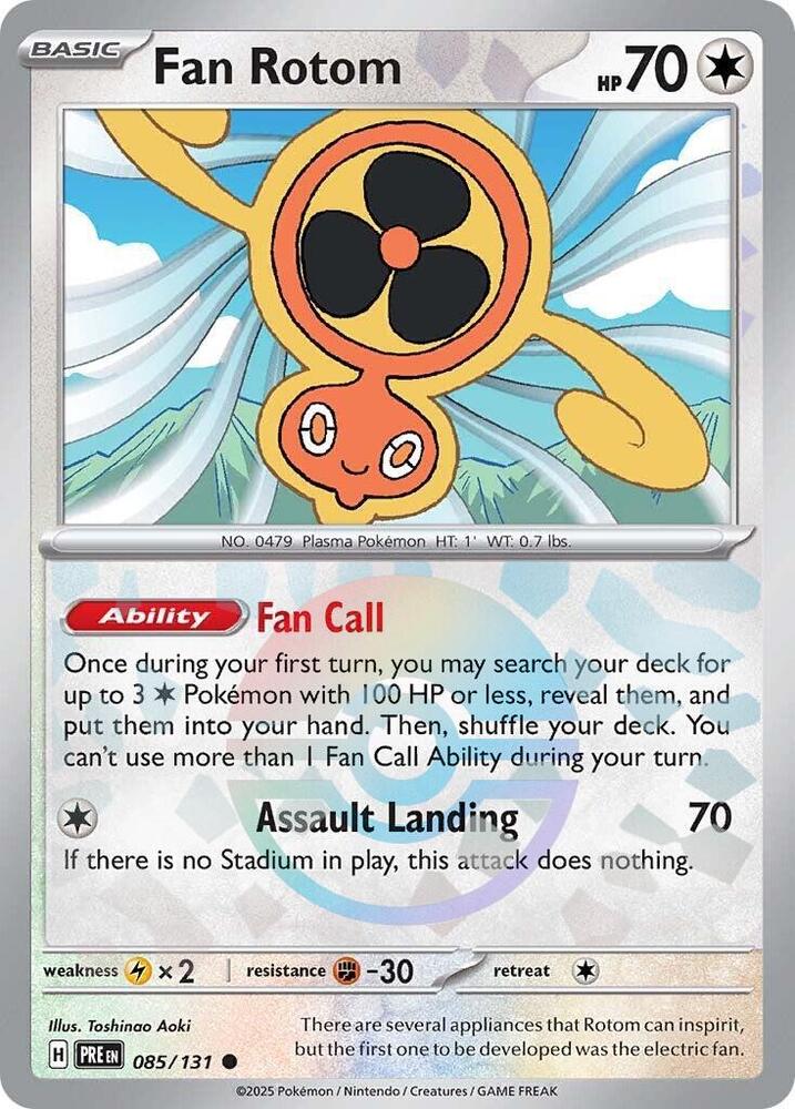 Fan Rotom 085/131 (Poke Ball Pattern)