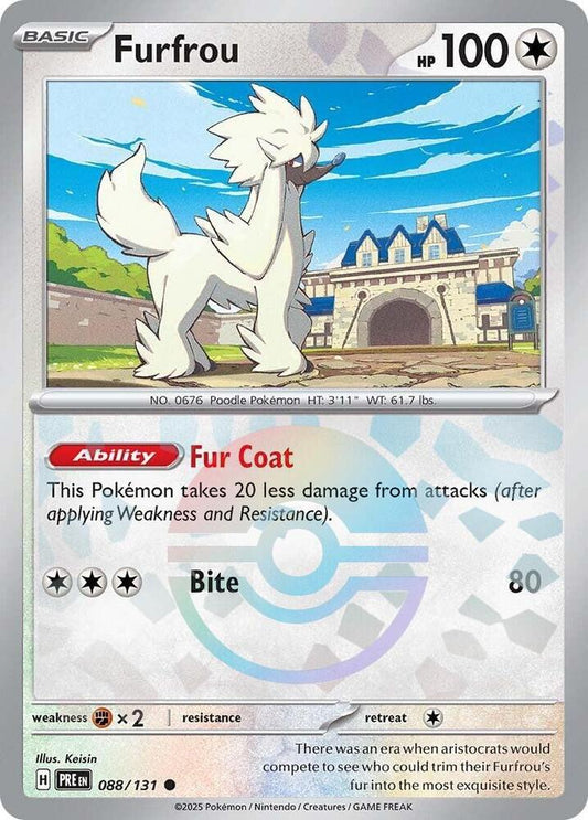 Furfrou 088/131 (Poke Ball Pattern)