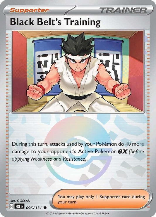 Black Belt's Training 096/131 (Poke Ball Pattern)
