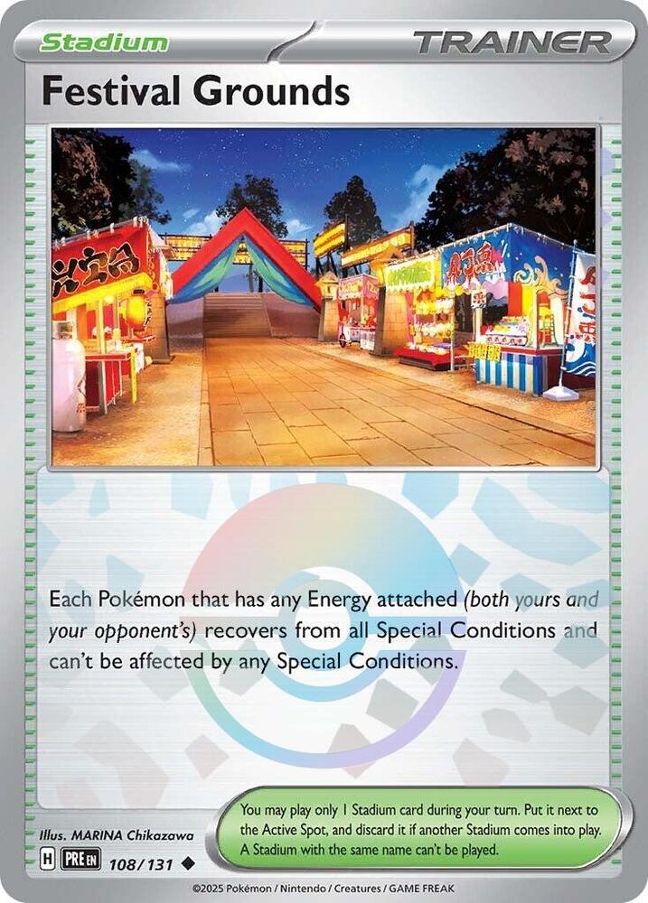 Festival Grounds 108/131 (Poke Ball Pattern)