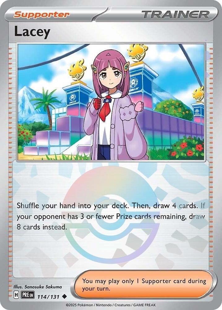 Lacey 114/131 (Poke Ball Pattern)