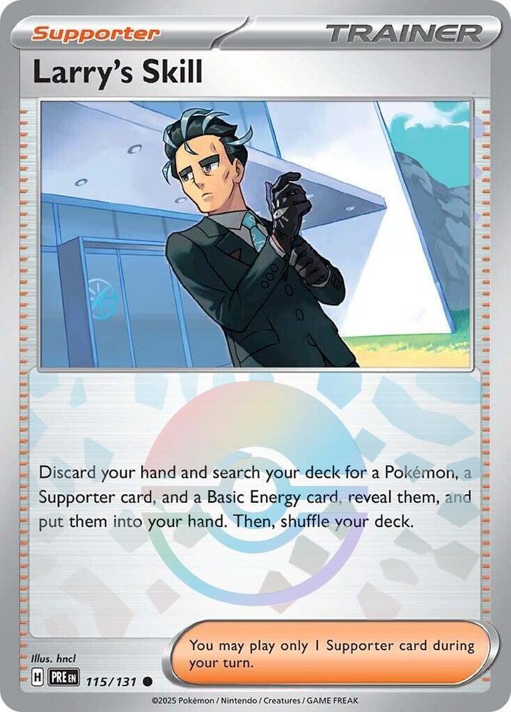 Larry's Skill 115/131 (Poke Ball Pattern)