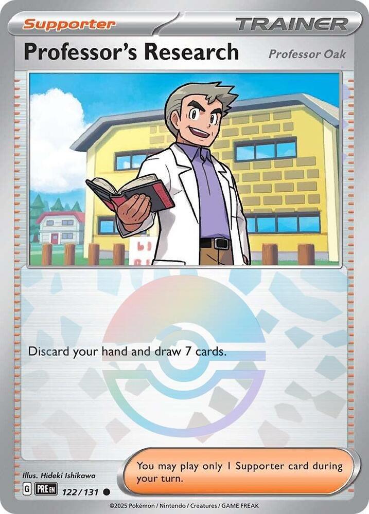 Professor's Research [Professor Oak] 122/131 (Poke Ball Pattern)